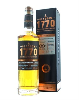 1770 Glasgow Mac Y Selection Tokaji Finish flaske, Lowland Single Malt Scotch Whisky fra Glasgow Distillery