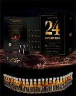 24 Days of Rum Black Edition - Romjulekalender fyldt med 24 stk x 2cl 