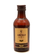 Lille flaske Ron Abuelo Miniature Añejo 7 år rom