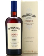 Rombutelj med Velier-etiket, Appleton Estate Hearts Collection 2002