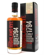 Arbikie 1794 Batch 22 flaske, Highland Rye Single Grain Scotch Whisky fra Arbikie gårddestilleri