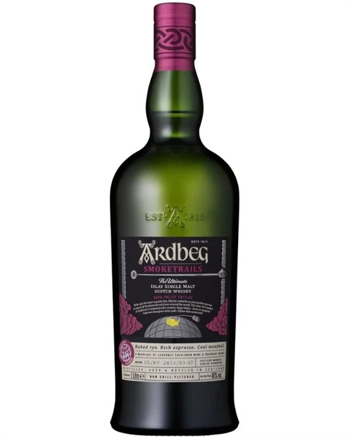 Ardbeg Smoketrails Napa Valley Edition Islay Single Malt Whisky flaske