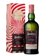 Ardbeg Spectacular Islay Single Malt Whisky flaske med portvinsfarvet etiket