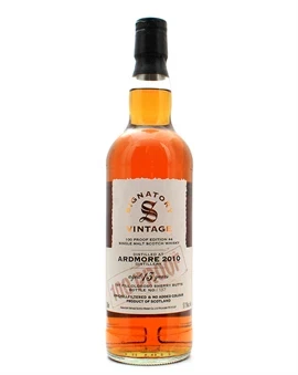 Ardmore 13 år Signatory 100 Proof Edition #4 flaske fra Oloroso sherryfad, Highland Single Malt Scotch Whisky