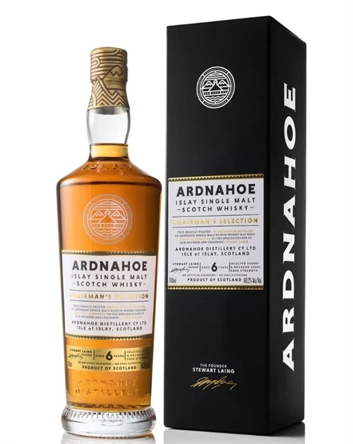 Ardnahoe Chairmans Selection 6 år Single Islay Malt Whisky 60,2%