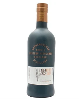 Ardnamurchan AD 09:15 Cask 588 flaske, tørvet Highland Single Malt Scotch Whisky i fadstyrke
