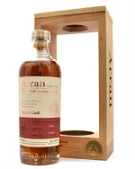Flaske Arran Single Cask Whisky lagret 26 år på sherryfad fra Lochranza Destilleri