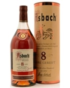 Flaske Asbach 8 år tysk brandy med gyldenbrunt etiket