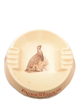 Askebæger med The Famous Grouse whiskylogo 1