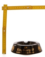 Askebæger med King George IV whiskylogo 5