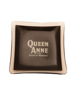 Askebæger med Queen Anne whiskylogo 1