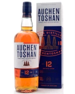 Auchentoshan 12 år Double Cask flaske, tredobbeltdestilleret Lowland Single Malt Scotch Whisky