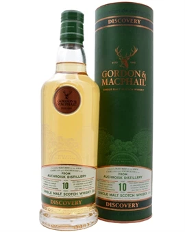 Auchroisk 10 år Gordon & MacPhail Discovery flaske, Single Speyside Malt Scotch Whisky