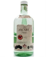 Bacardi Superior Silver Label 175 CL Duty Free 1970erne Vintage Flaske 1 Rom 40%