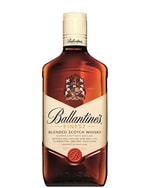 Ballantine's Finest Blended Scotch Whisky flaske med guldetiket