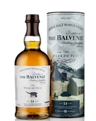 Balvenie 14 år The Week of Peat Speyside Single Malt Whisky flaske