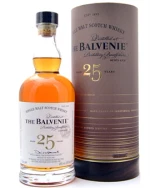Balvenie 25 år Speyside Single Malt Whisky flaske i træetui