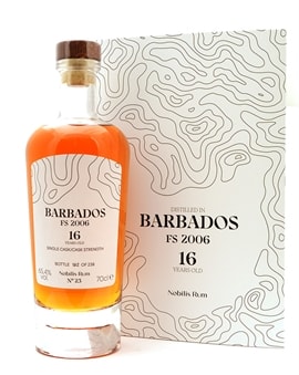 Nobilis Batch 23 Barbados FS 2006 Single Cask Rom flaske