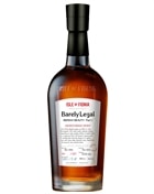 Flaske af Isle of Fionia Barely Legal Iberian Beauty Adventurous Spirit Single Malt Whisky fra Nyborg Destilleri