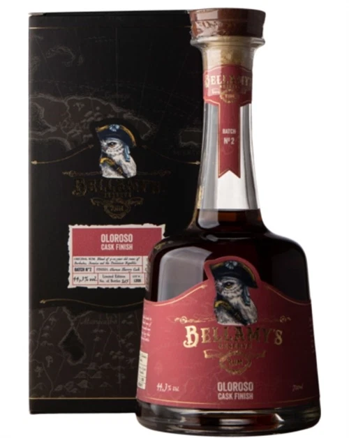 Flaske Bellamys Reserve Rum Oloroso Cask Finish Barbados Rom