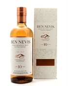 Ben Nevis 10 år Single Highland Malt Whisky flaske fra Fort William