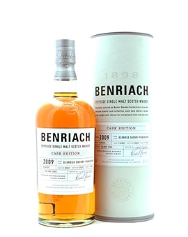 BenRiach 2009 Cask Edition 11 år Oloroso puncheon Single Speyside Malt Whisky
