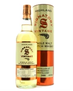 Benrinnes 2008 Signatory Vintage 13 år Highland Single Malt Whisky