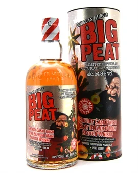 Big Peat Christmas Edition 2023 Islay Blended Malt Whisky flaske