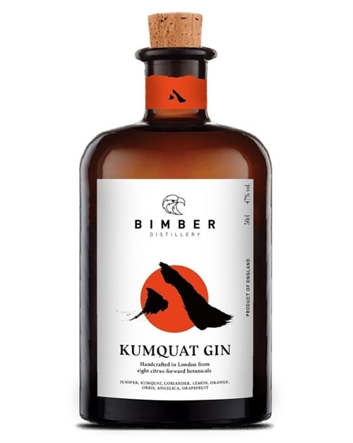 Flaske Bimber Kumquat Gin fra England