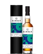 Flaske Bimber Denmark Edition Ex-Rye whisky med dyb rav farve