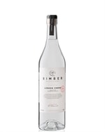 Bimber London Vodka flaske i klart glas med enkel hvid etiket
