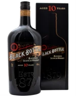 Black Bottle 10 år sort flaske med guldetiket