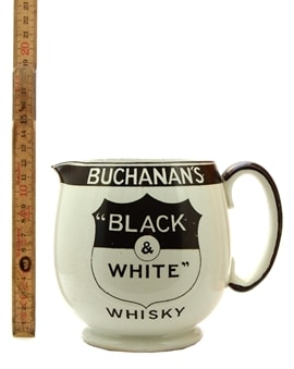 Black & White Whiskykande 14 Vandkande Waterjug