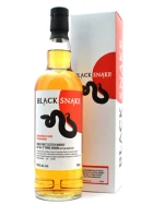 Blackadder Black Snake flaske med sort slange på etiketten