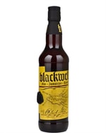 Sort rombutelj med guldetiket, Blackwell Fine Jamaican Black Gold