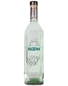Flaske Bloom Gin med florale etiketter