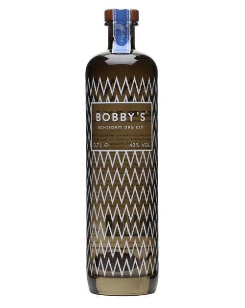 Flaske Bobby\'s Schiedam Dry Gin fra Holland