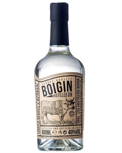 Flaske Boigin Gin fra Italien