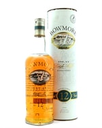 Bowmore 12 år Old Version Screen Print 1990erne Islay Single Malt Scotch Whisky samler