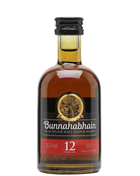 Lille miniature flaske Bunnahabhain 12 år Islay Whisky