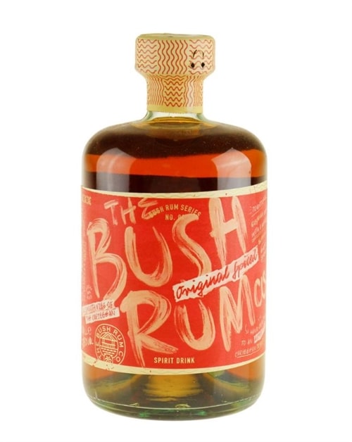 The Bush Rum Original Spiced rom flaske