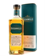Bushmills 10 år Single Malt irsk whiskeyflaske