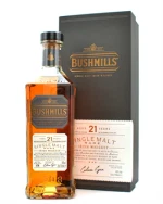 Bushmills 21 år Single Malt Irish Whiskey flaske med Madeira cask finish