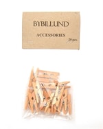 ByBillund natur klemmer i træ 3 cm 20 stk.