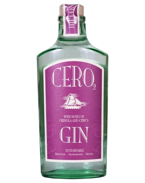 Flaske CERO2 Chinola Gin med passionsfrugt