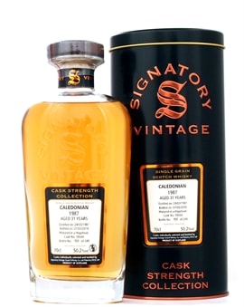 Caledonian Signatory Vintage flaske fra lukket korndestilleri