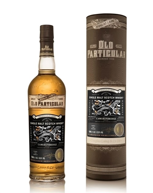 Old Particular Spiritualist flaske med Cameronbridge kornwhisky