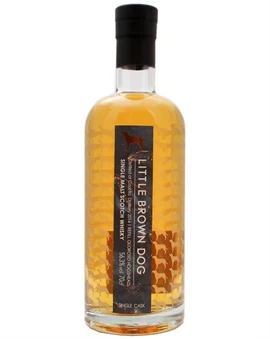 Caol Ila 2014 Little Brown Dog Oloroso Sherry Hogshead enkeltfad flaske