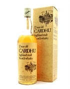 Cardhu 12 år Tall Bottle Old Version Speyside malt med original papæske