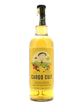 Flaske Cargo Cult Banana Spiced krydret rom med banan